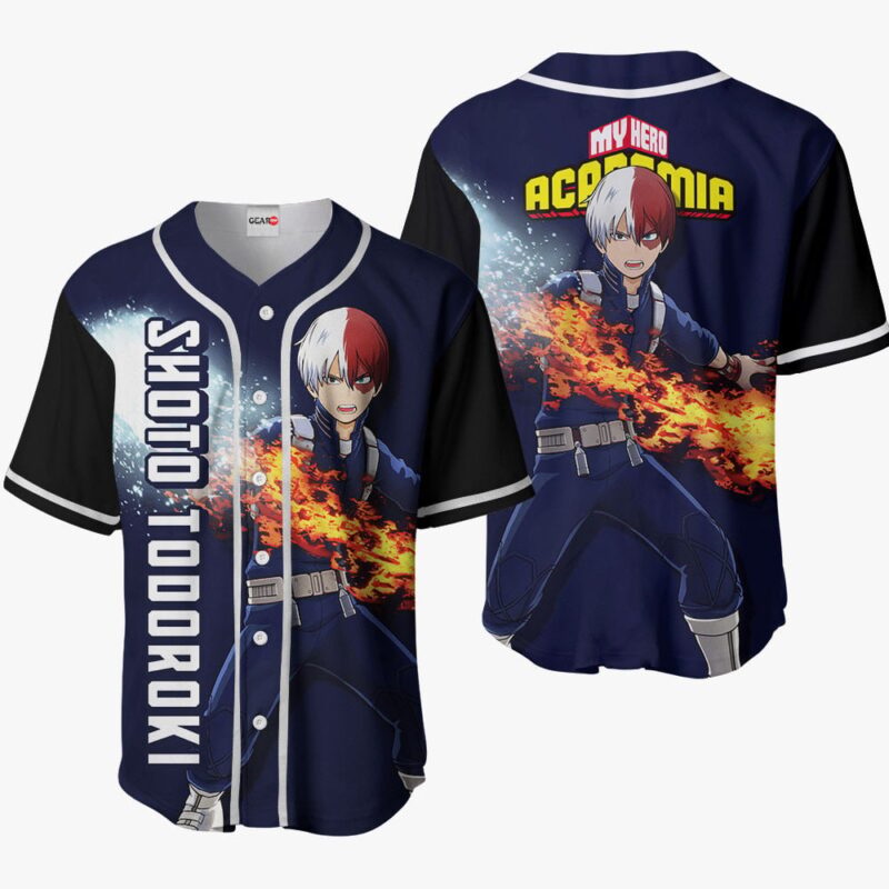 Shoto Todoroki Baseball Jersey
