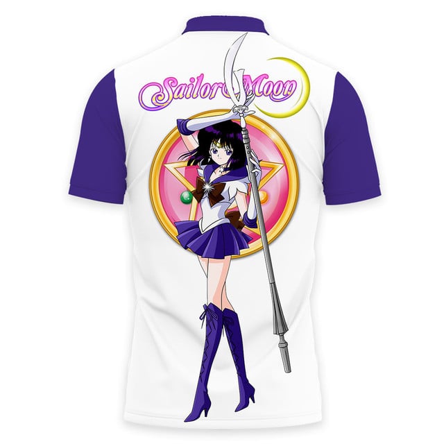 Sailor Saturn Polo Shirt - Fan Drop