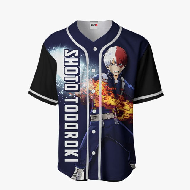 Shoto Todoroki Baseball Jersey