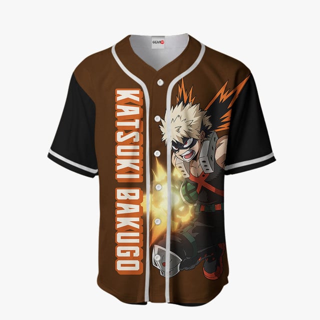 Katsuki Bakugo Baseball Jersey