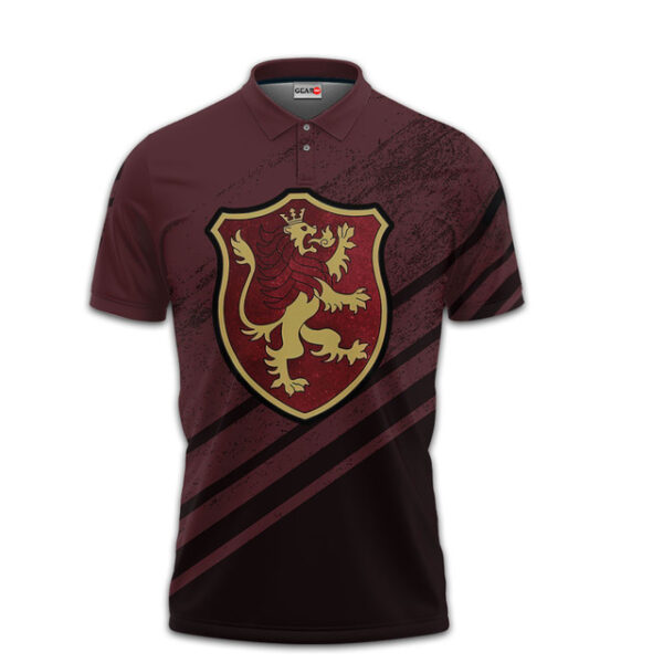 Crimson Lion Polo Shirt