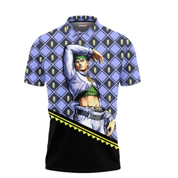 Rohan Kishibe Polo Shirt JJBA Anime