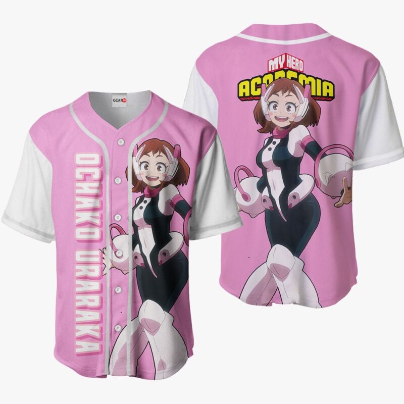 Ochako Uraraka Baseball Jersey