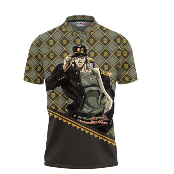 Jotaro Kujo Polo Shirt JJBA Anime