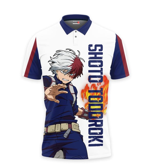 Shoto Todoroki Polo Shirt