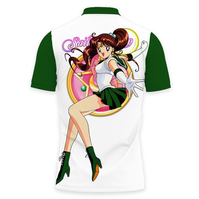 Sailor Jupiter Polo Shirt - Fan Drop