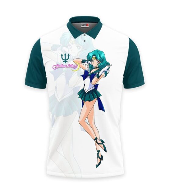 Sailor Neptune Polo Shirt - Fan Drop