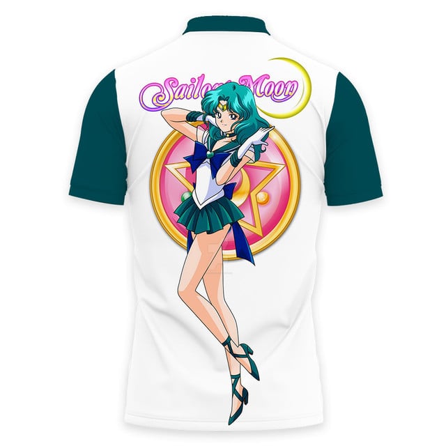 Sailor Neptune Polo Shirt - Fan Drop