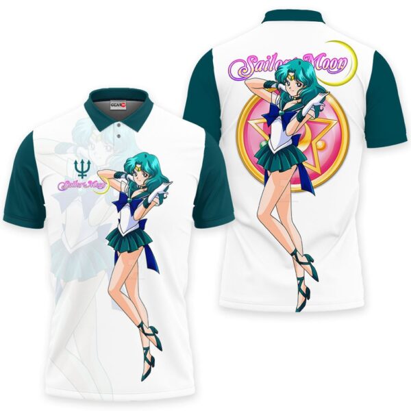 Sailor Neptune Polo Shirt - Fan Drop