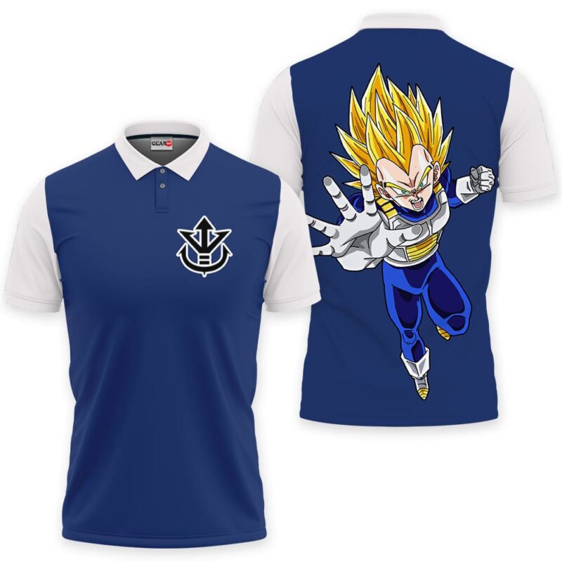 Vegeta Super Saiyan Polo Shirt
