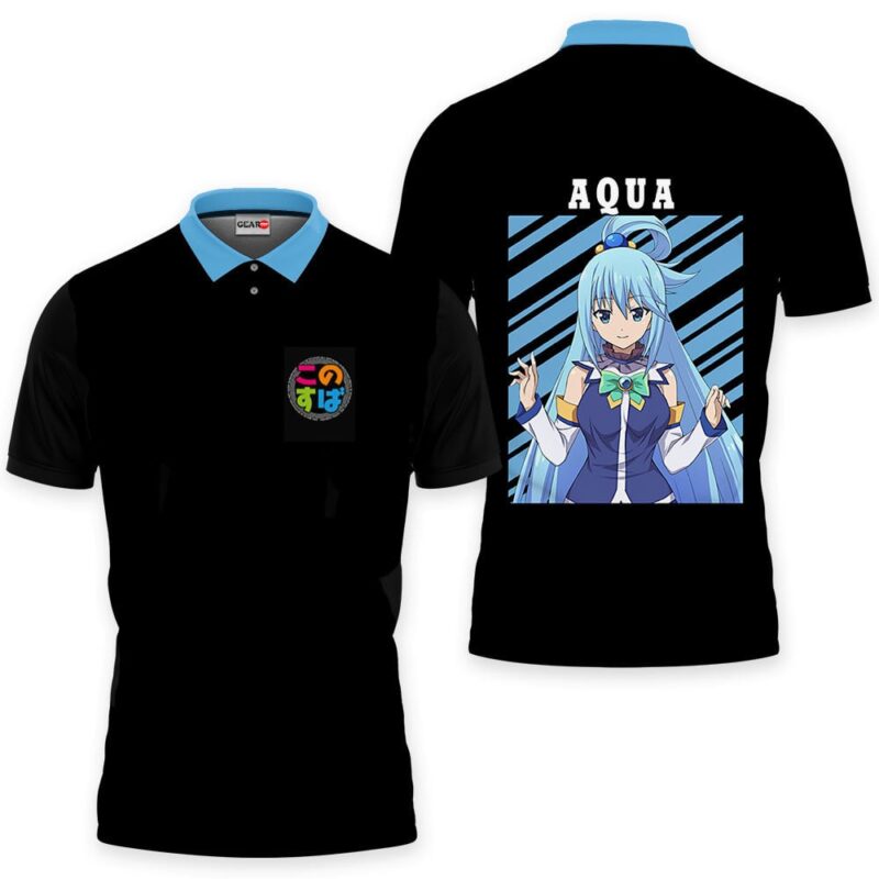 Aqua Polo Shirt