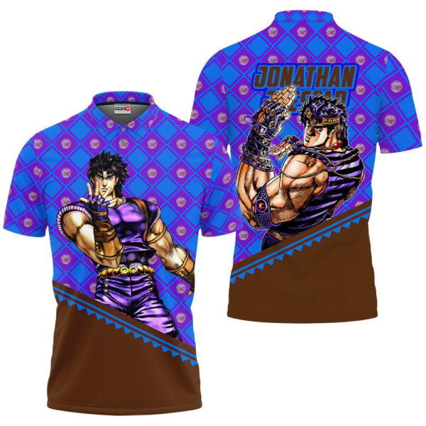 Jonathan Joestar Polo Shirt JJBA Anime
