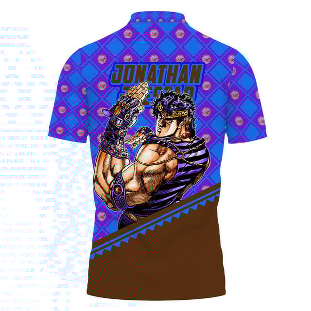Jonathan Joestar Polo Shirt JJBA Anime
