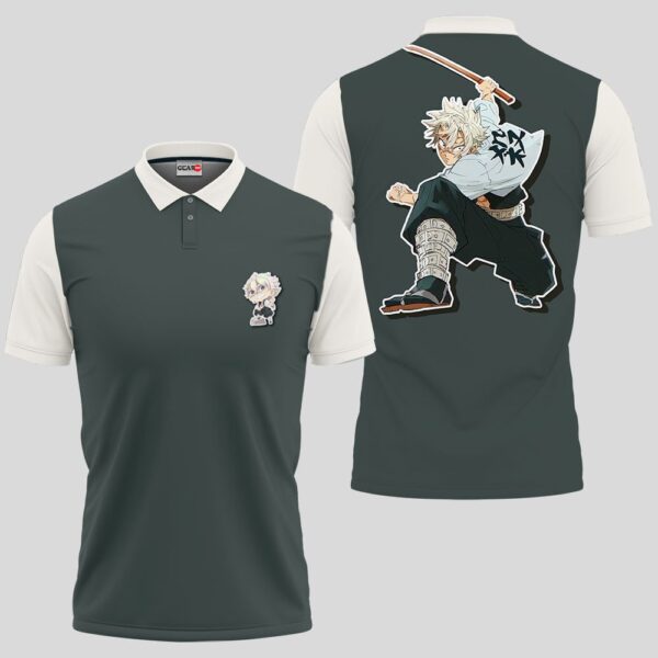 Sanemi Shinazugawa Polo Shirt