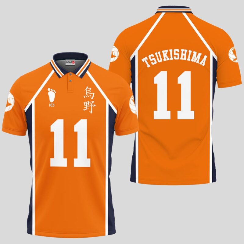 Kei Tsukishima Polo Shirt