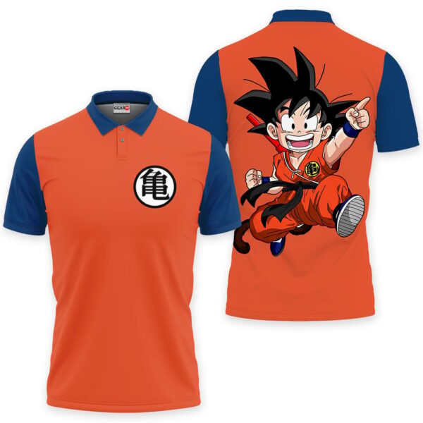 Goku Kid Polo Shirt Great Gift