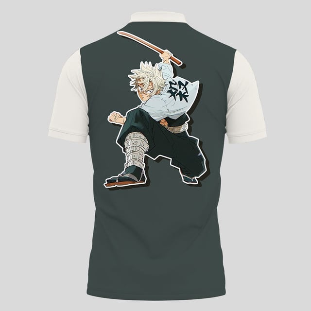 Sanemi Shinazugawa Polo Shirt