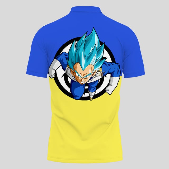 Vegeta Blue Polo Shirt