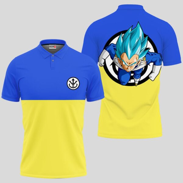 Vegeta Blue Polo Shirt