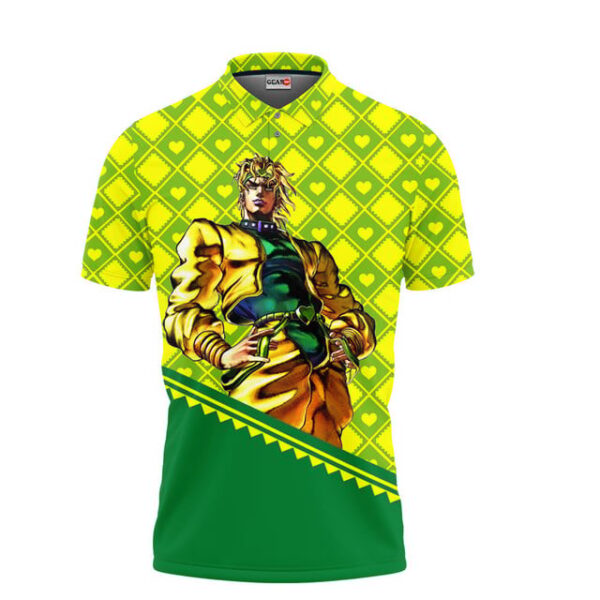 Dio Brando Polo Shirt JJBA Anime