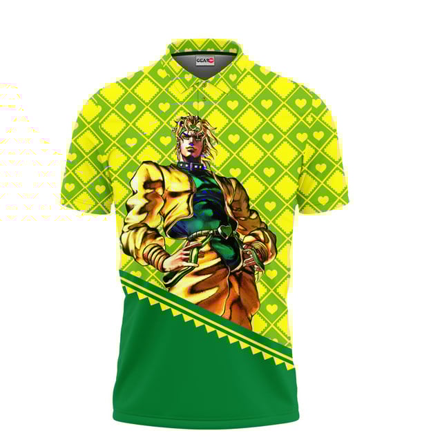 Dio Brando Polo Shirt JJBA Anime
