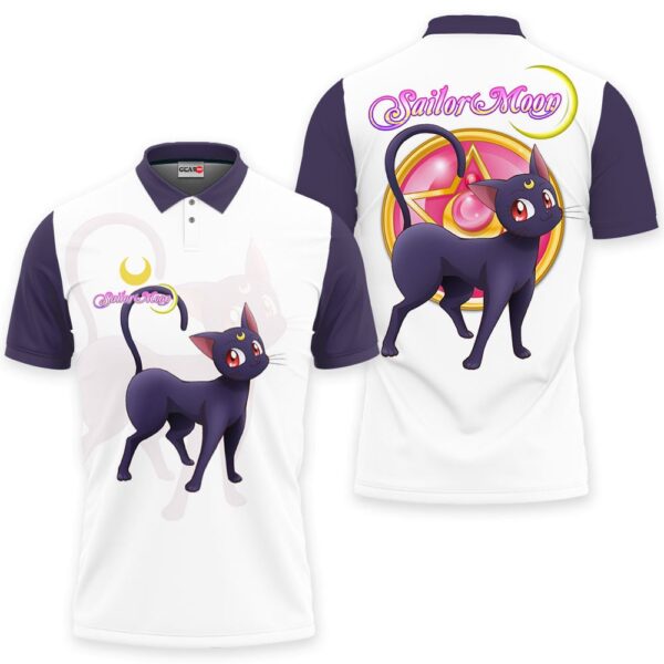 Luna Polo Shirt - Fan Drop