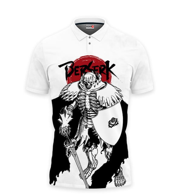 The Skull Knight Polo Shirt Japan Style