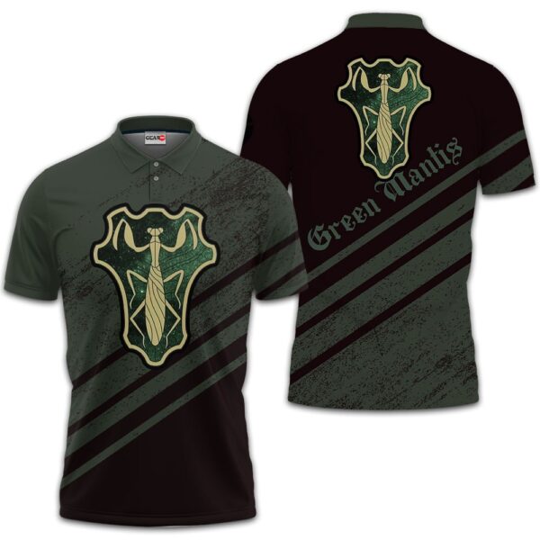 Green Mantis Polo Shirt