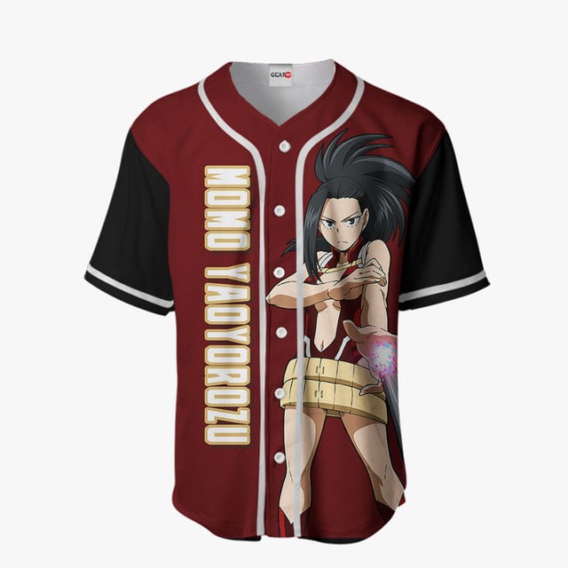 Momo Yaoyorozu Baseball Jersey