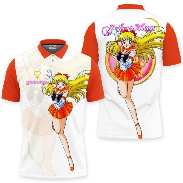 Sailor Venus Polo Shirt - Fan Drop