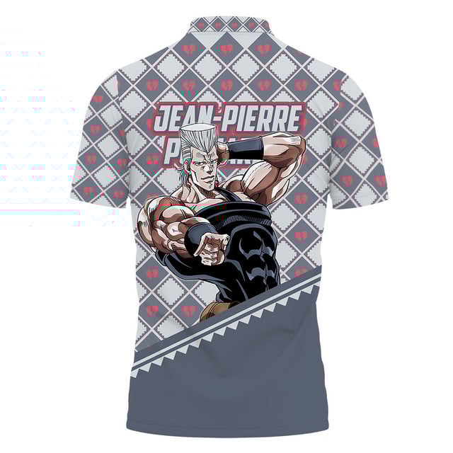 Jean-Pierre Polnareff Polo Shirt JJBA Anime
