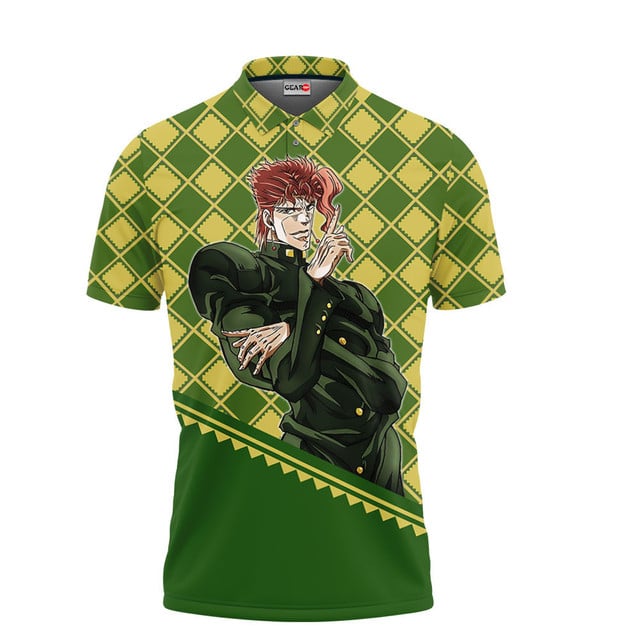 Noriaki Kakyoin Polo Shirt JJBA Anime