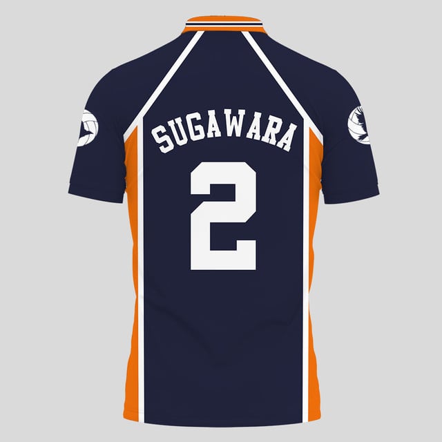 Koushi Sugawara Polo Shirt For Fans