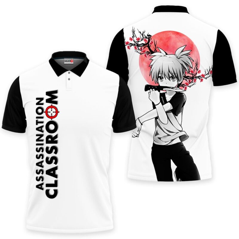 Nagisa Shiota Polo Shirt Japan Syle