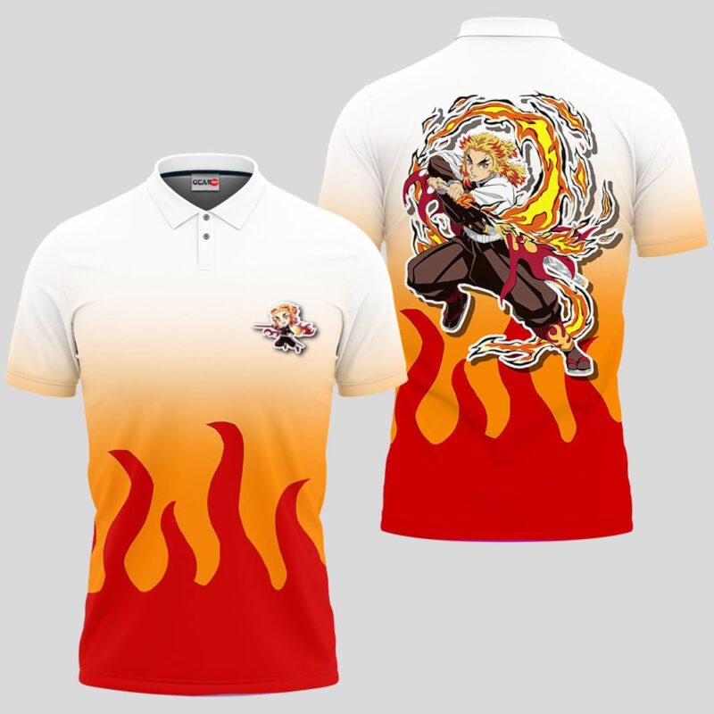 Kyojuro Rengoku Polo Shirt