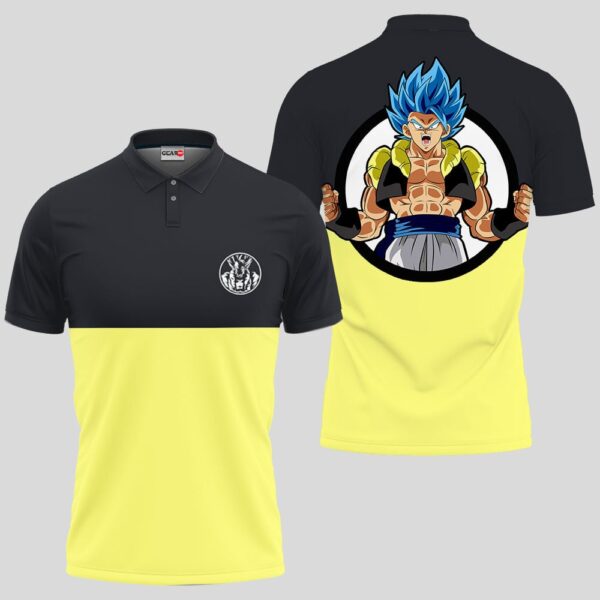 Gogeta Blue Polo Shirt