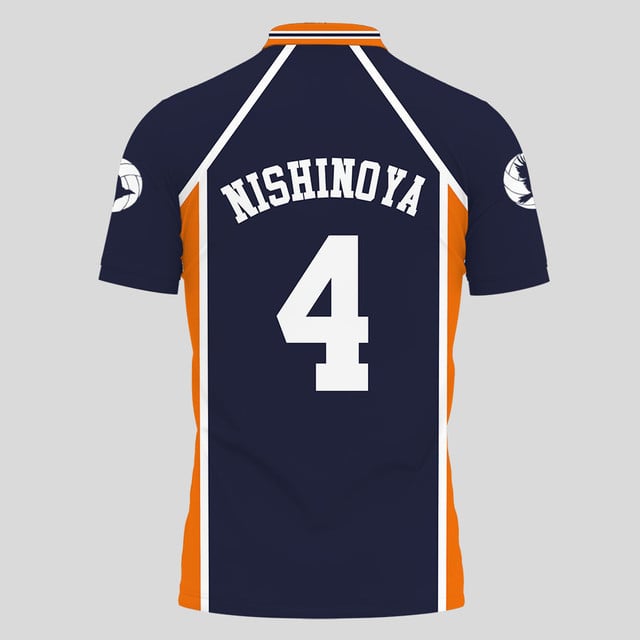 Yuu Nishinoya Polo Shirt Uniform Style