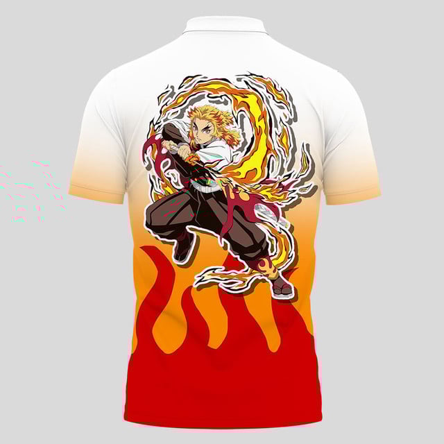 Kyojuro Rengoku Polo Shirt