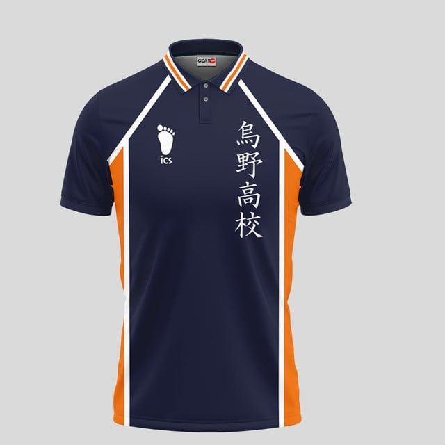 Karasuno Uniform Polo Shirt Great Gift Idea