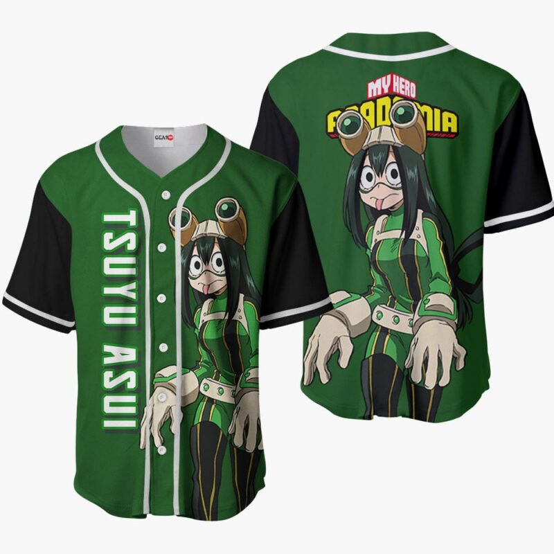 Tsuyu Asui Baseball Jersey