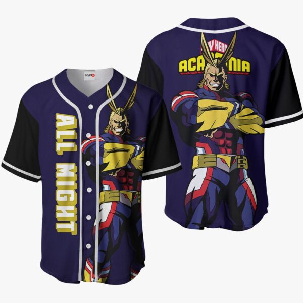 All Might Baseball Jersey