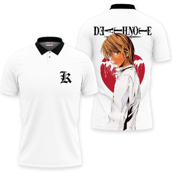 Light Yagami Polo Shirt D-note