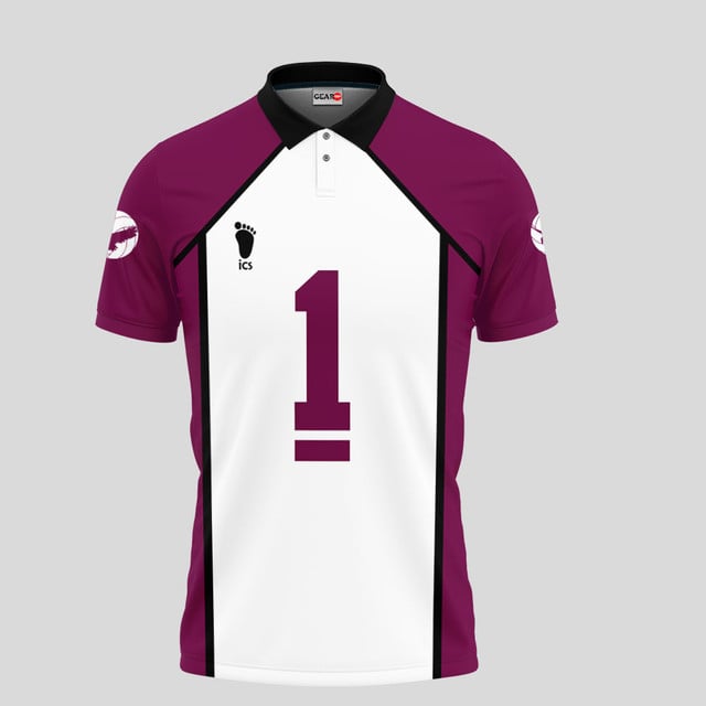 Wakatoshi Ushijima Polo Shirt Pefect