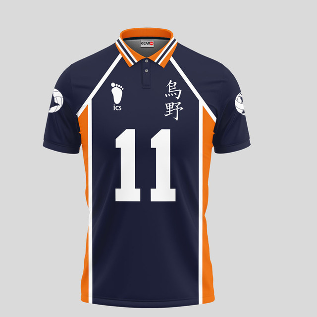 Kei Tsukishima Polo Shirt Design