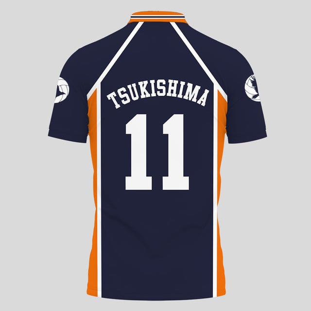 Kei Tsukishima Polo Shirt Design