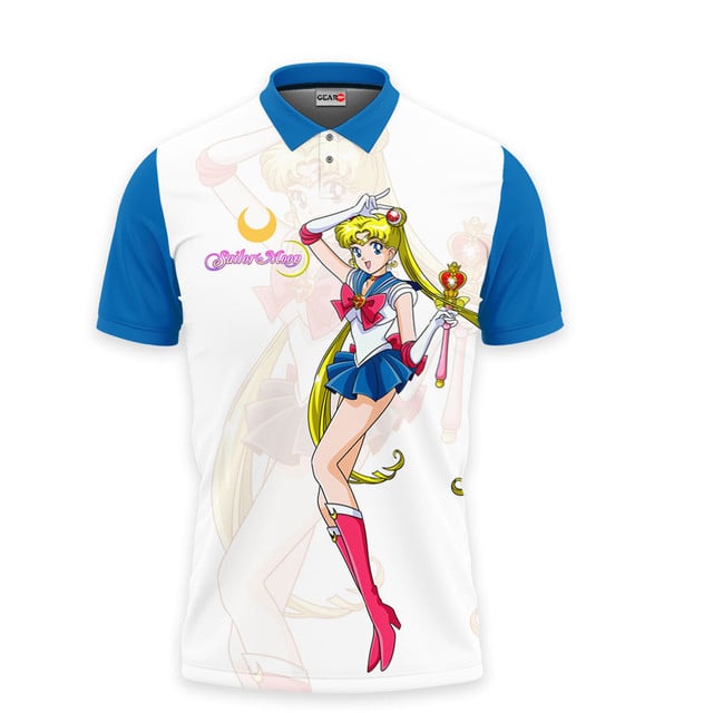 Usagi Tsukino Polo Shirt - Fan Drop