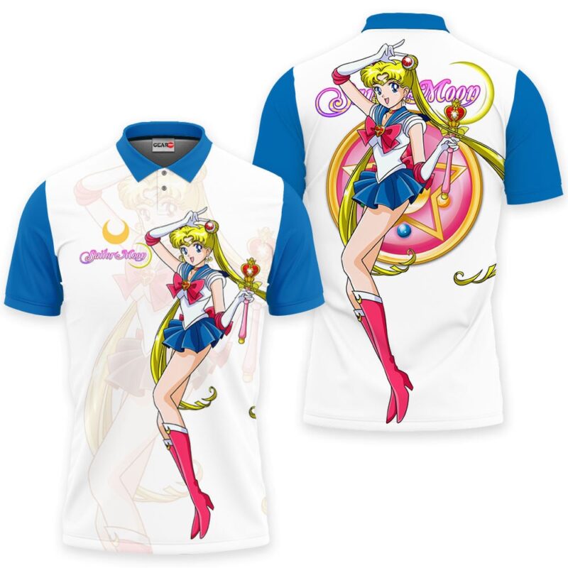 Usagi Tsukino Polo Shirt - Fan Drop