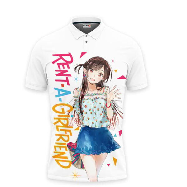Chizuru Ichinose Polo Shirt Rent A Girlfriend Anime