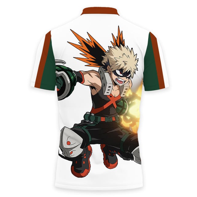 Katsuki Bakugo Polo Shirt