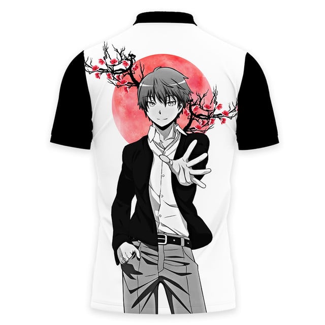 Karma Akabane Polo Shirt Japan Syle